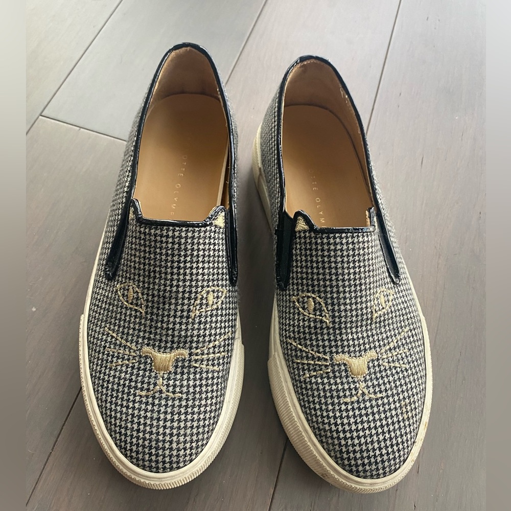 Charlotte Olympia Slip On Sneakers - Size 7
